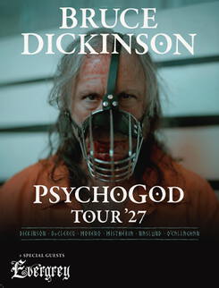 Bruce Dickinson - PsychoGod Tour 2027