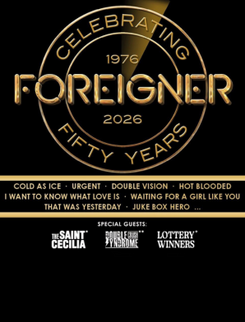 Foreigner - 50TH ANNIVERSARY TOUR 2026