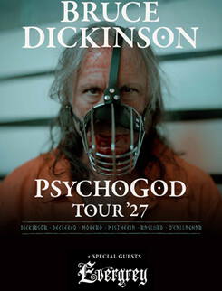 Bruce Dickinson - PsychoGod Tour 2027