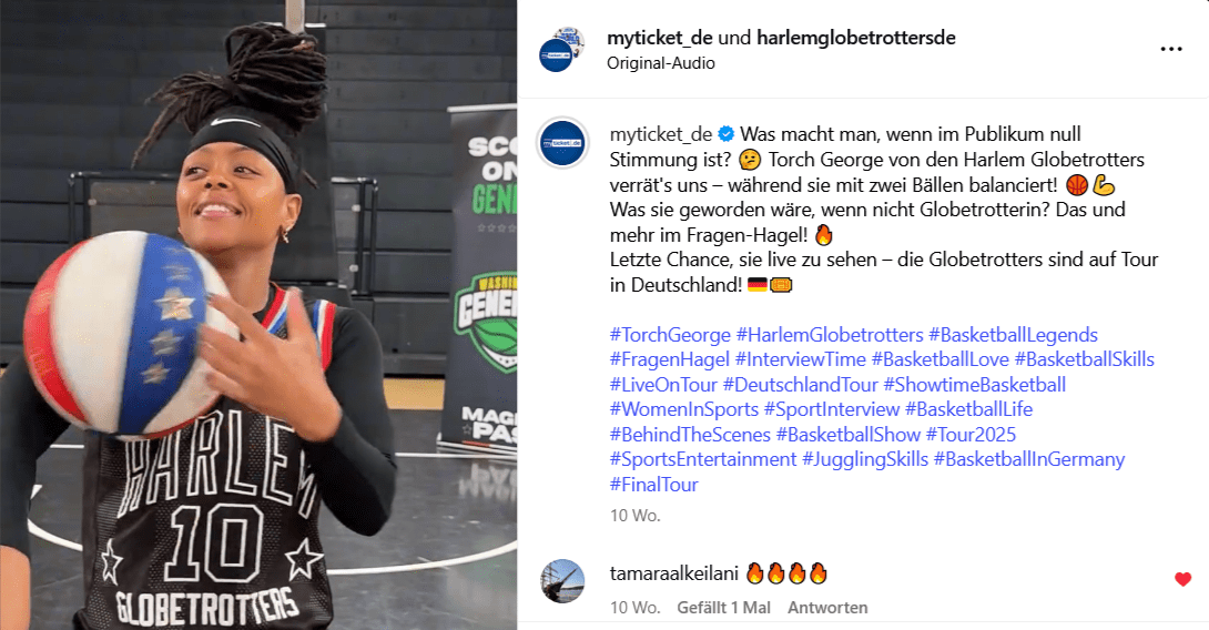 Interview mit Torch auf Instagram