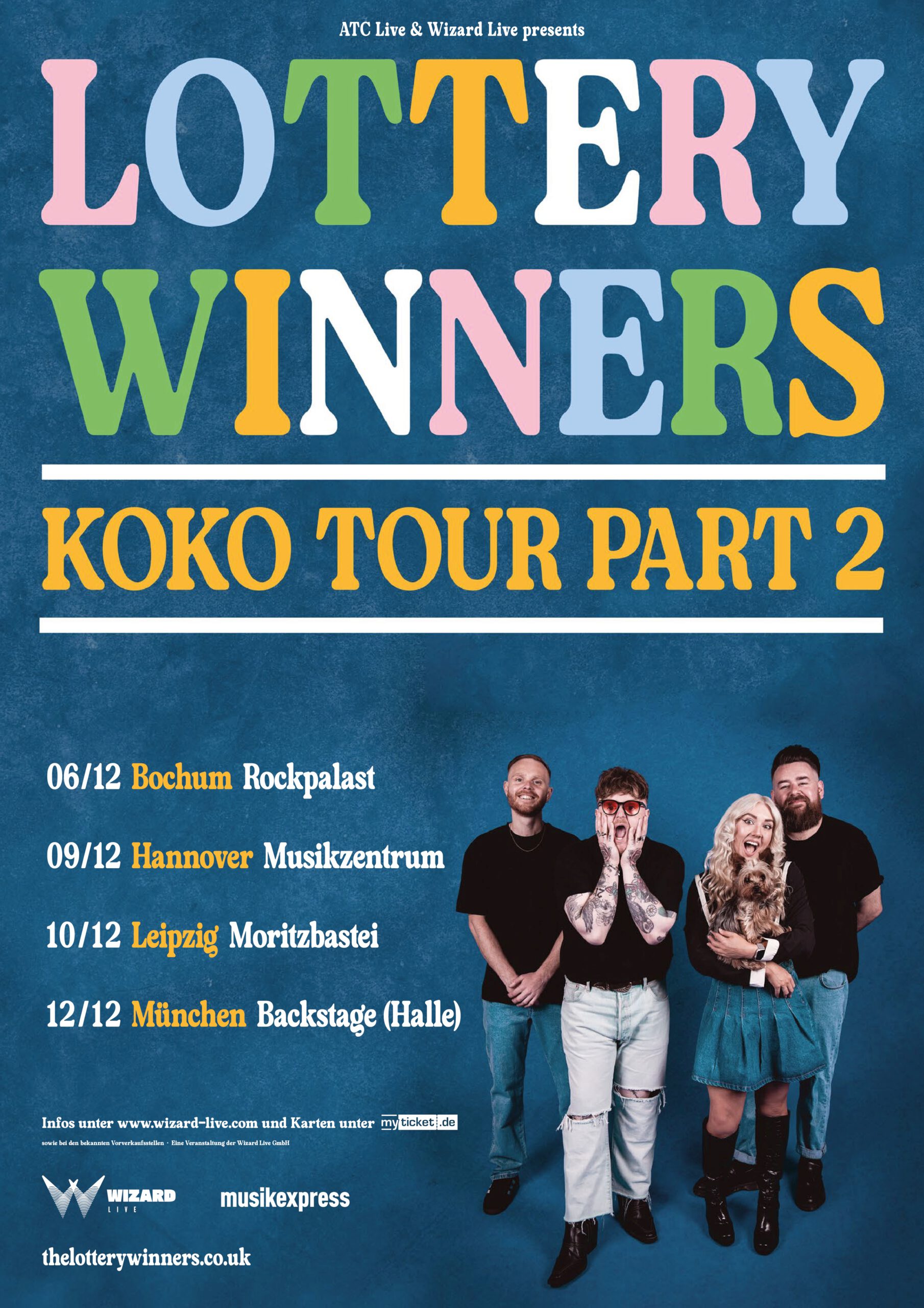 Lottery Winners Tourplakat
