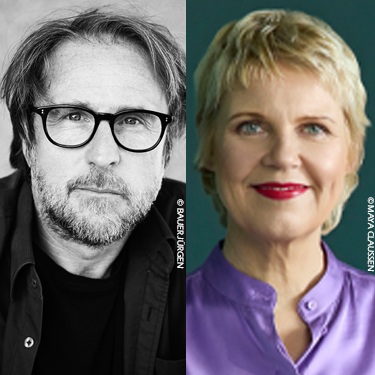 Cordula Stratmann und Bjarne Mädel