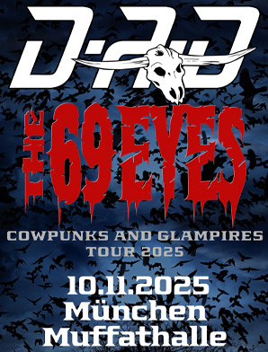 D-A-D & The 69 Eyes - Cowpunks and Glampires Tour 2025
