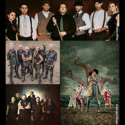 Subway To Sally, Mr. Hurley & die Pulveraffen, Tanzwut, Mr. Irish Bastard