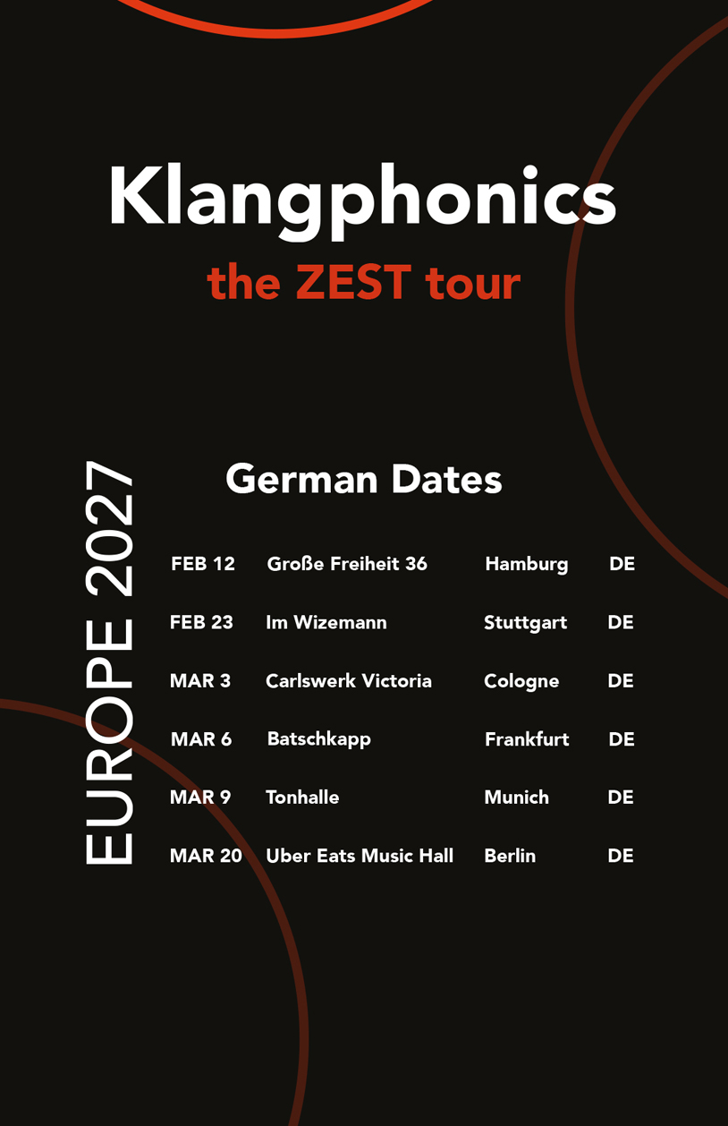Klangphonics - the ZEST tour