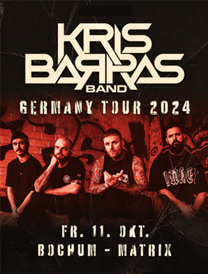 Kris Barras Band - Germany Tour 2024
