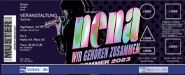 COLORTICKET – Wir gehören zusammen Open Air-Tournee 2023 Nena