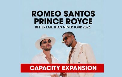 Romeo Santos & Prince Royce - BETTER LATE THAN NEVER TOUR 2026