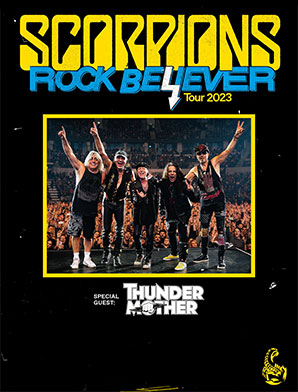 scorpions north american tour 2023